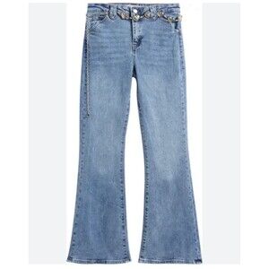 Tractor Girls Teen Western Flare Stretch Cotton Leg Jeans Size 16 NWT No Belt